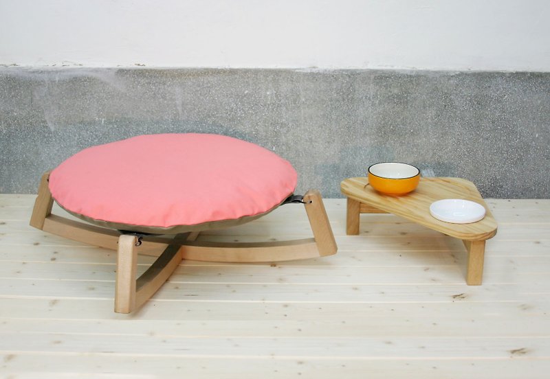 [Hair] OX furniture hammock group (including mattress) _2015 new color - ที่นอนสัตว์ - ไม้ สีกากี