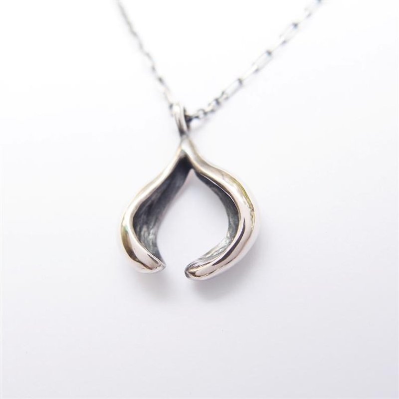 Flying Seed--925 Silver Necklace - สร้อยคอ - โลหะ 