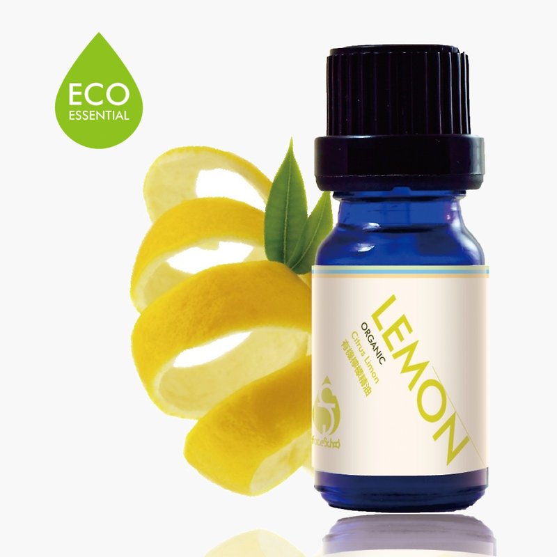 FaceSchool 100%天然有機檸檬精油 10mL - 香氛/精油/擴香 - 植物．花 藍色