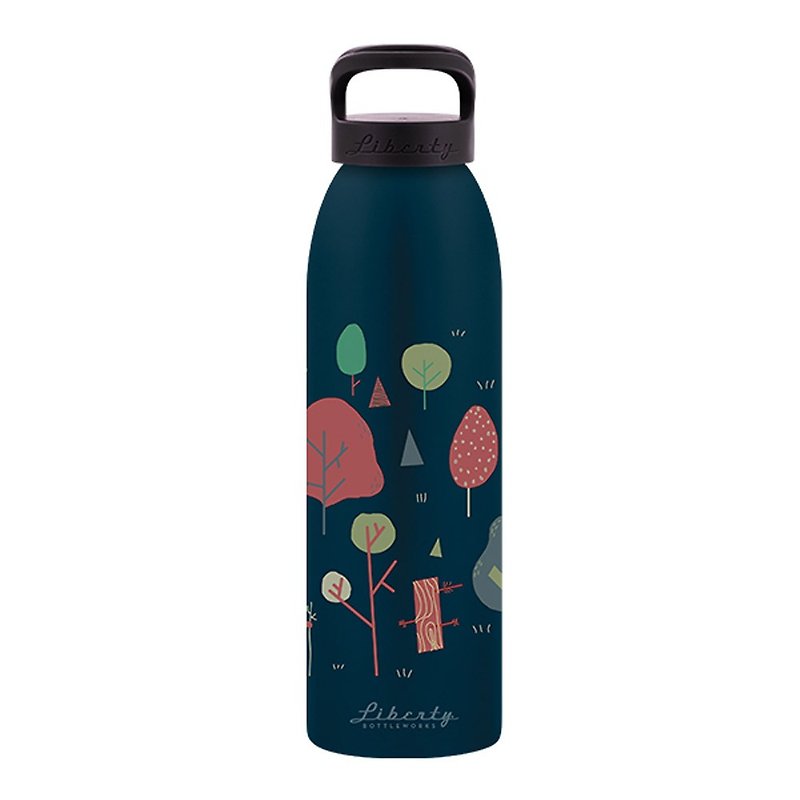 Liberty American-made ultra-lightweight environmentally friendly sports bottle-700ml-many trees/single size - Pitchers - Other Metals Multicolor