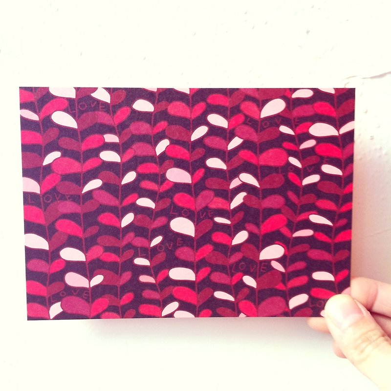 Postcard-Love - Cards & Postcards - Paper Red