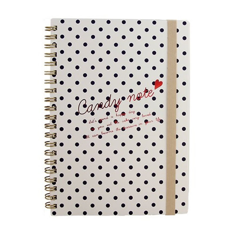 Japan [LABCLIP] Candy Series A5 note Notebook / White - Notebooks & Journals - Paper White