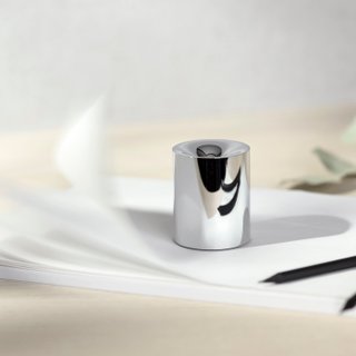 FUNNO -Pencil Sharpener&amp;amp; Paper Weight Silver