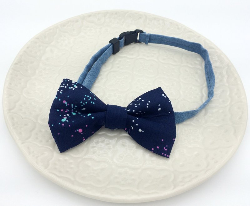 Fashion little prince little bit of Star tie - Bibs - Other Materials Blue