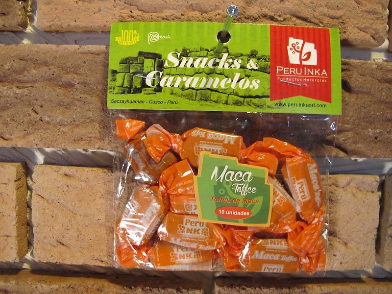 Secret Lu Maka Maca Toffees - Snacks - Fresh Ingredients Orange