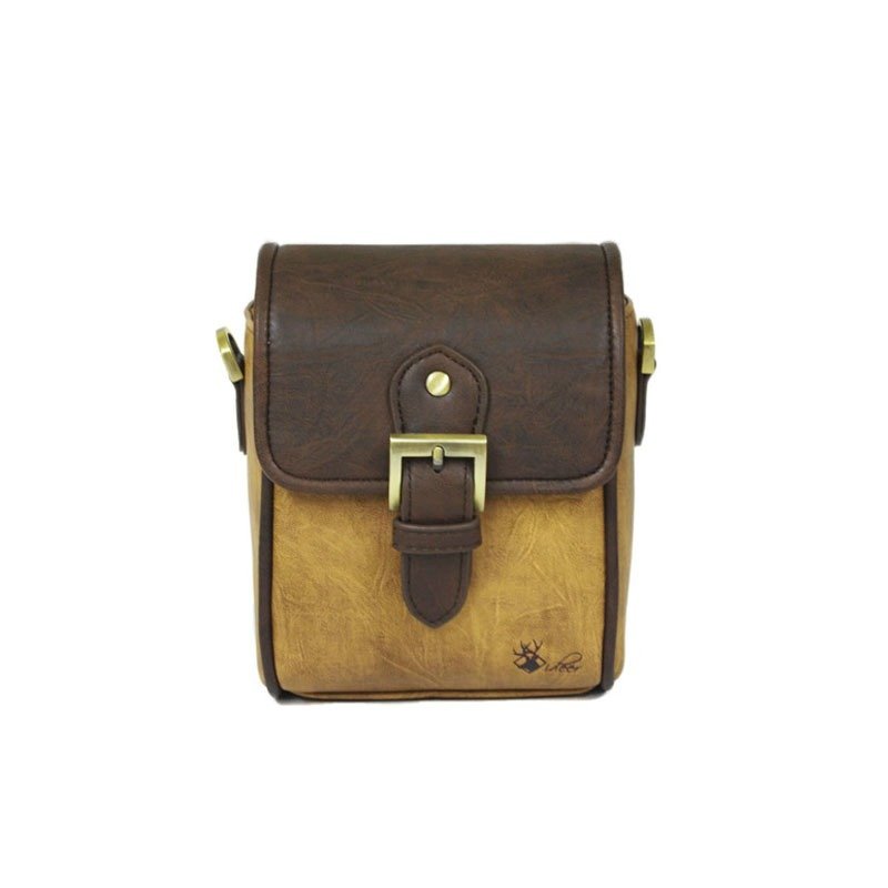 VINTA 130 (Light Brown) Micro 4/3 Interchangeable Lens Camera Bag - กระเป๋ากล้อง - วัสดุอื่นๆ สีนำ้ตาล