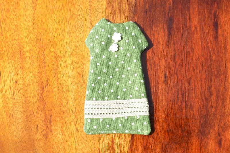 Feel Bookmarks - green water jade dress - Other - Other Materials Purple