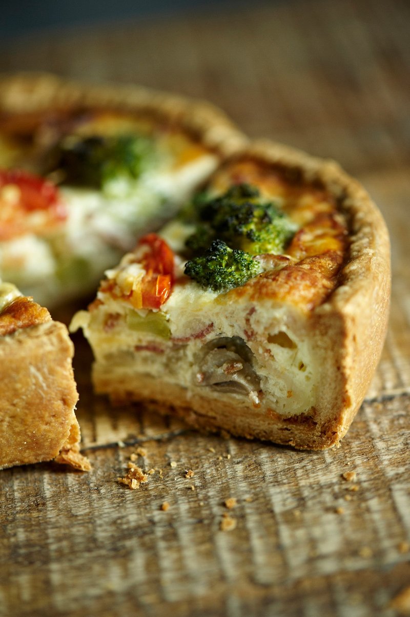 培根乳酪鹹派 Becon & cheese Quiche - 其他 - 新鮮食材 橘色