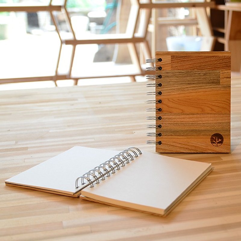 落書きのない落書きノート、落書き、メモを購入して購入することができます（最後のもの） - ノート・手帳 - 木製 ゴールド