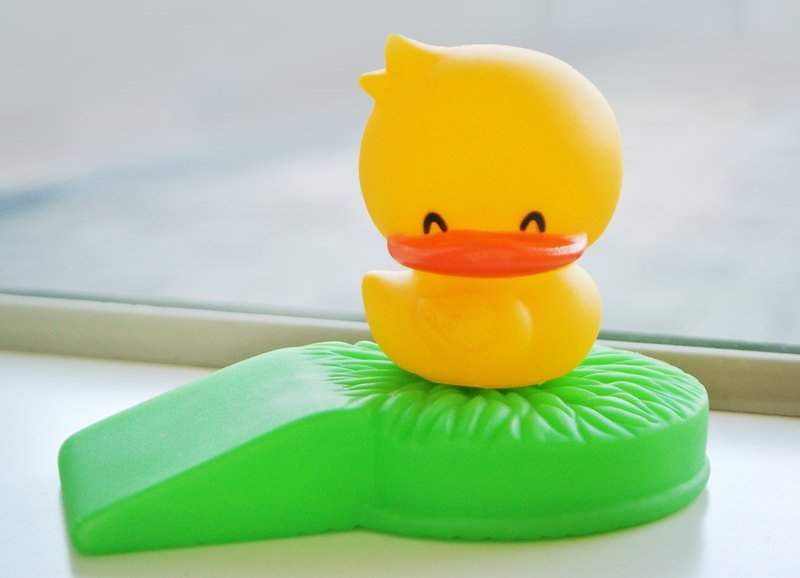 Luck Dommy Duck-Toy Door Stop - Other - Plastic Multicolor