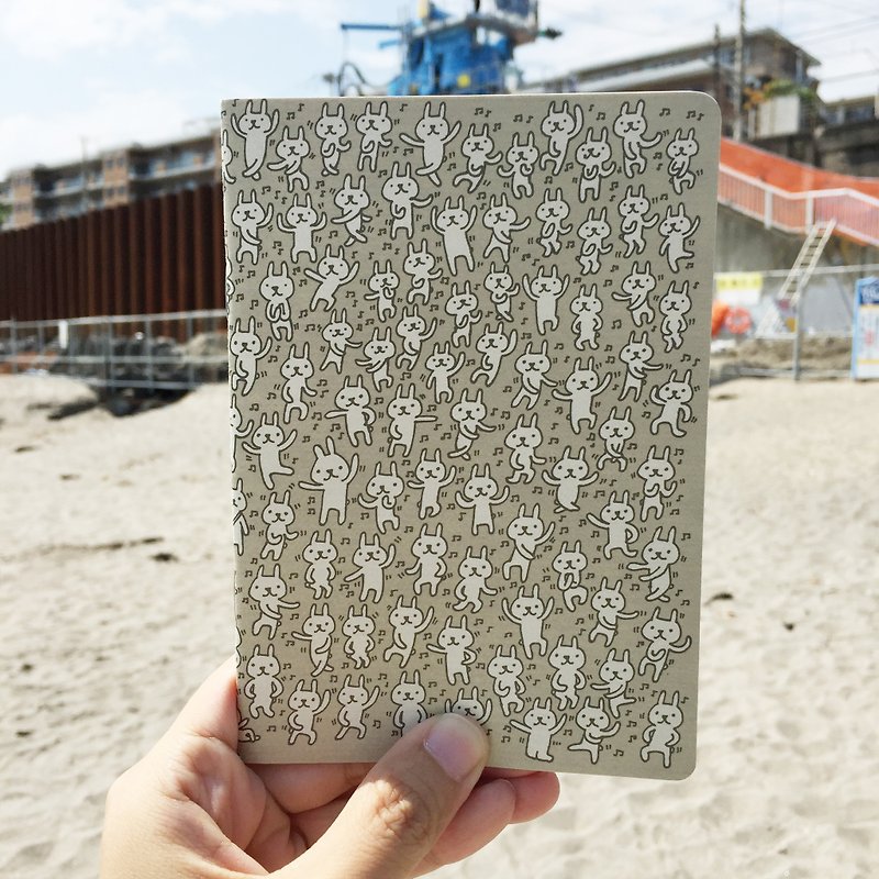 A6 Notebook | Dancing Rabbit - Notebooks & Journals - Paper Khaki