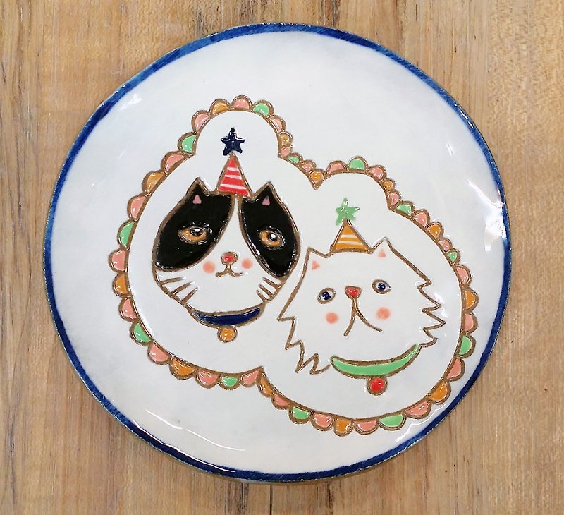 Cat Little Prince ─ friends ✖ styling plate - Pottery & Ceramics - Other Materials 