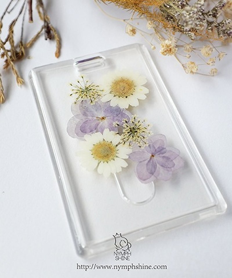 －Nymph Shine－押花証件套【紫色系列】 - 其他 - 塑膠 
