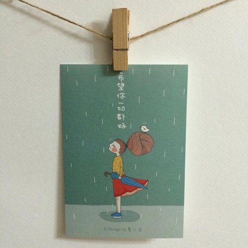 藝之魚 《藝之魚》希望你一切都好 卡片 明信片 --C0208