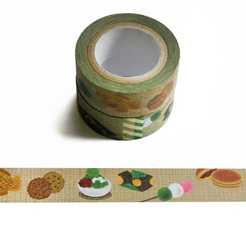 Washi Tape: Snack Shop Series Japanese Style Sweetness - Washi Tape - Paper Khaki