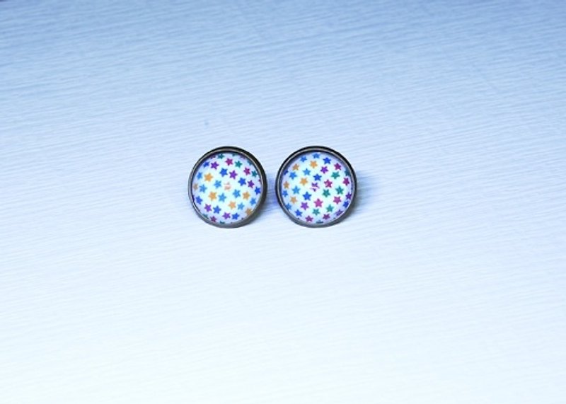 ✫ stars ✫ ​​earrings (ear / ear clip) - Earrings & Clip-ons - Other Metals Multicolor
