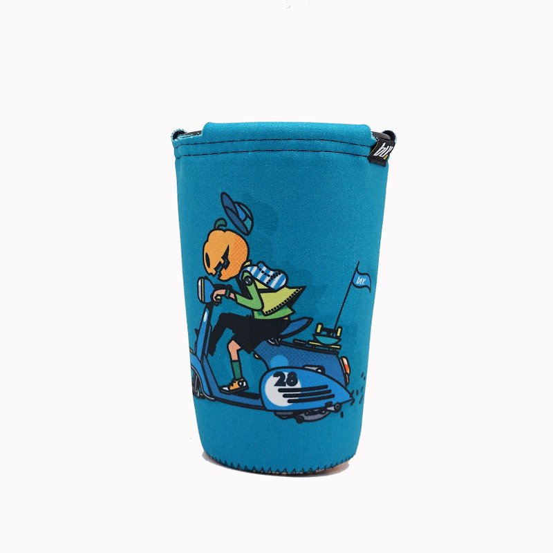 BLR Drink caddy PunkPumpkin  Blue Vespa  WD102S - Beverage Holders & Bags - Other Materials Blue