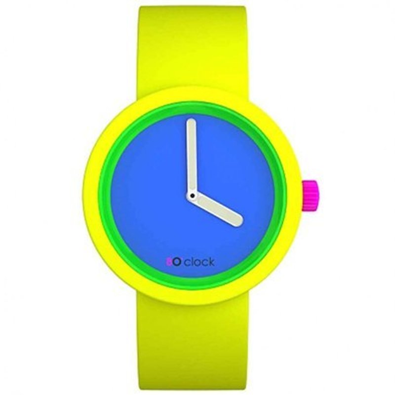 O Clock 80年代復古系列 - FLUO AZZURRO - Other - Other Materials Yellow