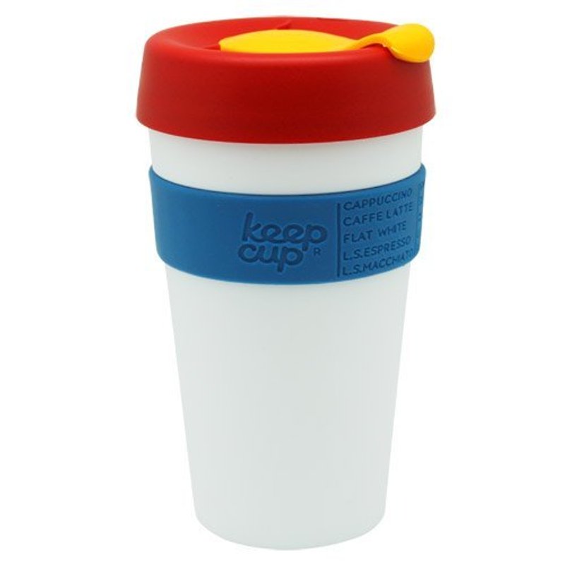 KeepCup 隨身咖啡杯 經典系列(L)-變形金剛 - แก้วมัค/แก้วกาแฟ - พลาสติก สีน้ำเงิน