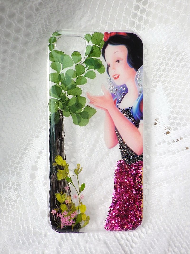 Anny's workshop hand-made Yahua phone protective shell for Apple iphone mobile phone, my Snow White - Phone Cases - Plastic 
