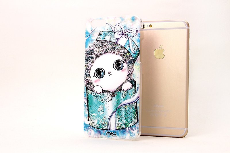 好喵-禮物貓/iPhone6 Plus 輕透機殼 - 其他 - 塑膠 