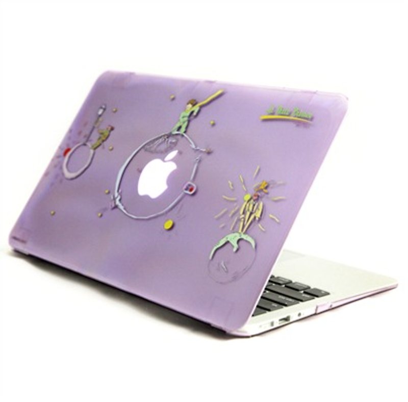 星の王子さまシリーズは、認定 - 惑星誰が「MacBookの12インチ/エア11インチの特別な」クリスタルシェル - タブレット・PCケース - プラスチック パープル