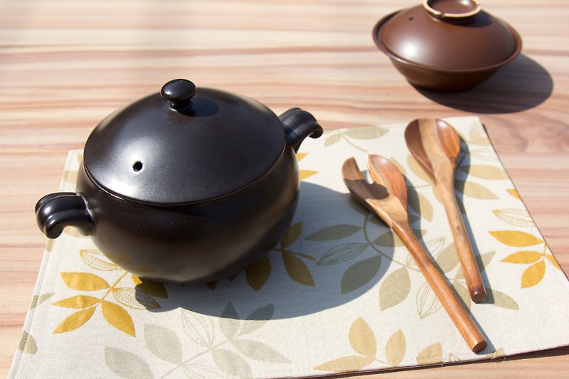 [VIVA] ● energy health energy ceramic pot fubao - Black - Cookware - Other Materials Black