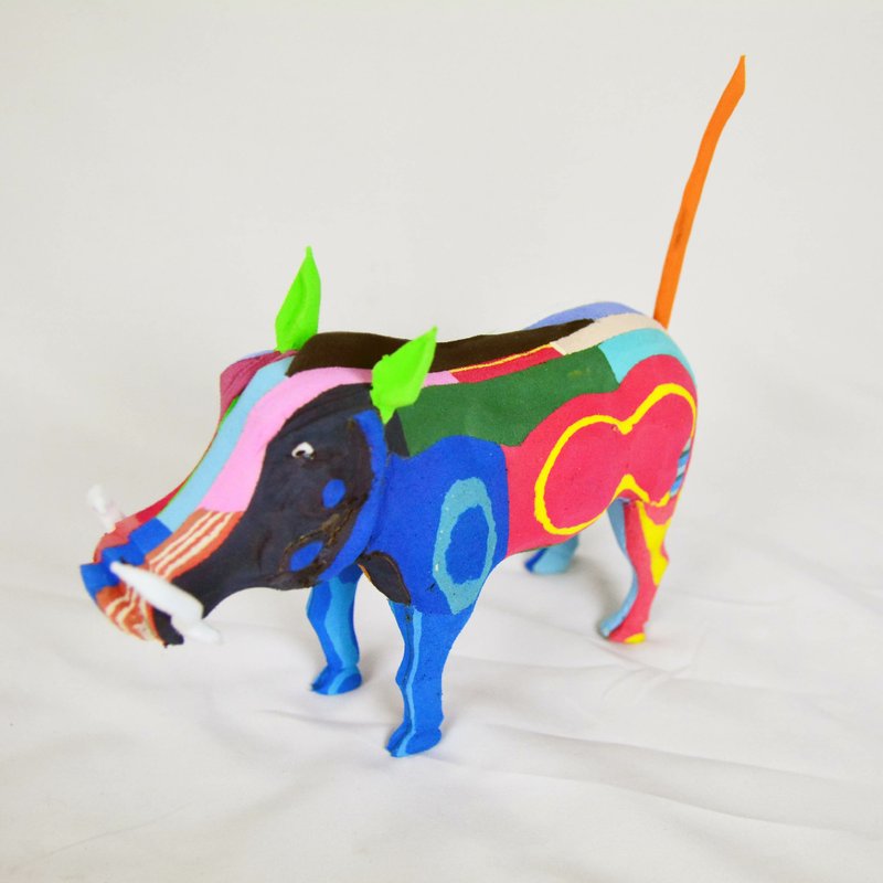 Sea animal waste drag boar _ _ fair trade - Kids' Toys - Other Materials Multicolor