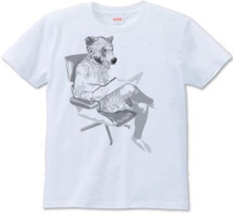森の休日clear（6.2oz） - 男 T 恤 - 其他材質 白色