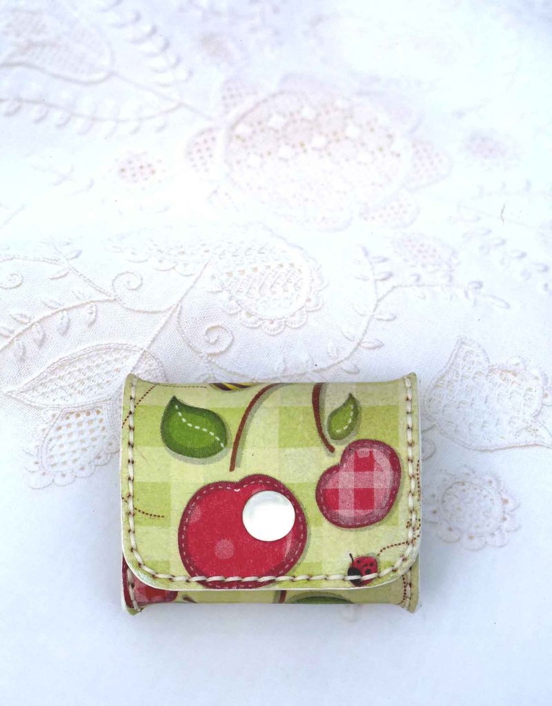 手縫皮革零錢包 - 零錢包/小錢包 - 真皮 