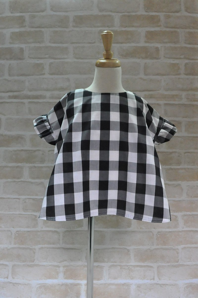 Angel Nina checkered shirt - Women's Tops - Other Materials Black