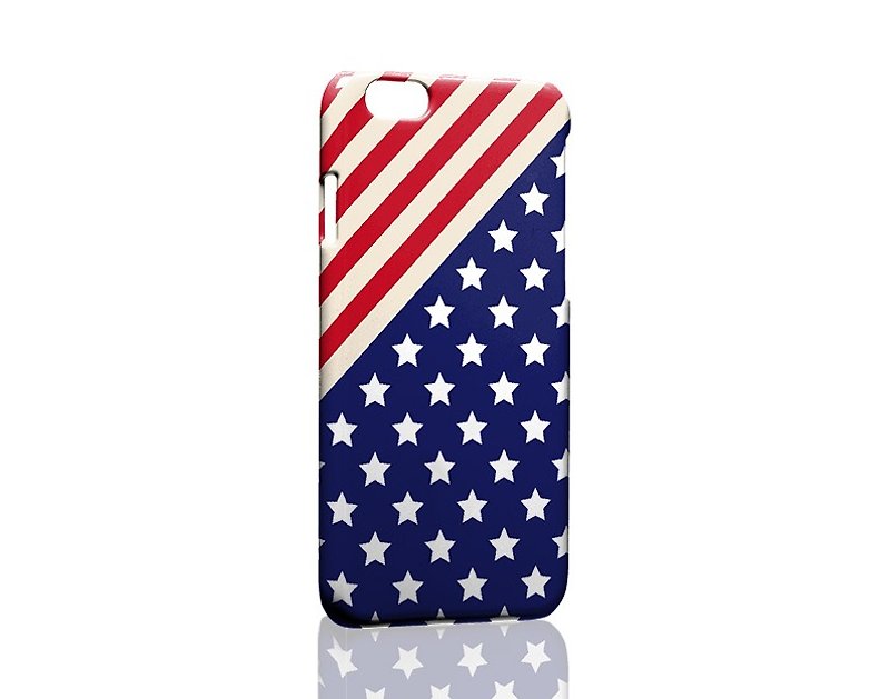 美國風星星國旗電話手機殼Apple iPhone 華為三星小米 - 手機殼/手機套 - 塑膠 藍色