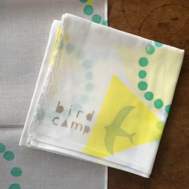 ハンカチ_bird camp - 其他 - 其他材質 黃色
