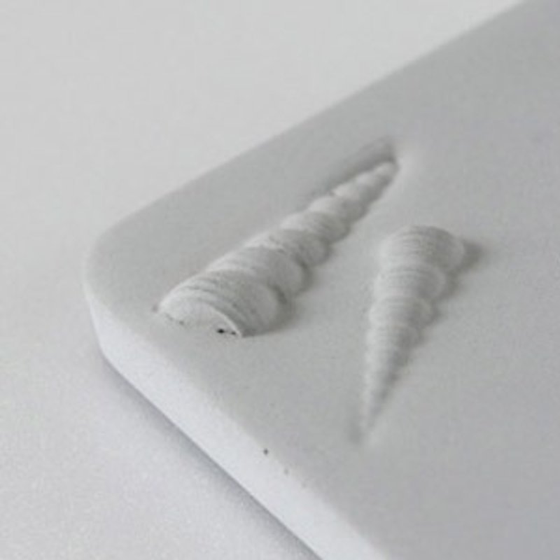 KALKI'D Cement Pro-Magic Water Coaster-【Long Snail】 - Coasters - Cement Gray