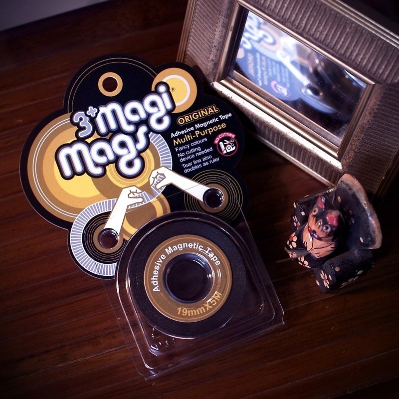 3+ MagiMags Magnetic Tape 　　　19mm x 5M Classic.Gold - อื่นๆ - วัสดุอื่นๆ สีทอง
