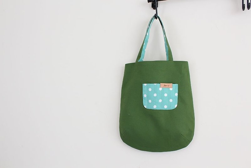 點點一夏 / 肩背包 - Messenger Bags & Sling Bags - Other Materials Green