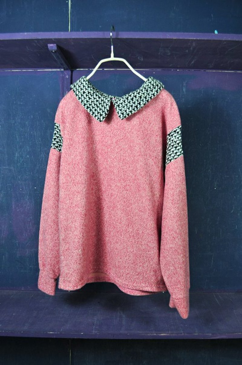 謝謝冬天．好溫柔毛上衣 - Women's Sweaters - Other Materials Pink