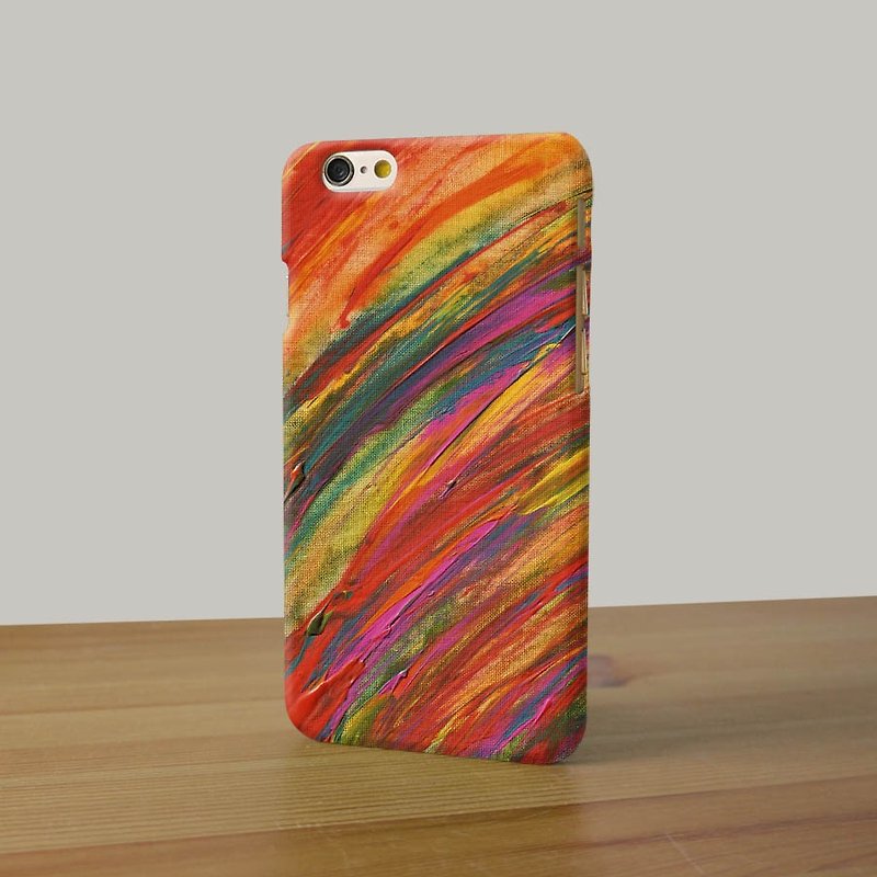 Water paint abstract color tropical monarch 063D Full Wrap Phone Case, available for  iPhone 7, iPhone 7 Plus, iPhone 6s, iPhone 6s Plus, iPhone 5/5s, iPhone 5c, iPhone 4/4s, Samsung Galaxy S7, S7 Edge, S6 Edge Plus, S6, S6 Edge, S5 S4 S3  Samsung Galaxy N - Other - Plastic 