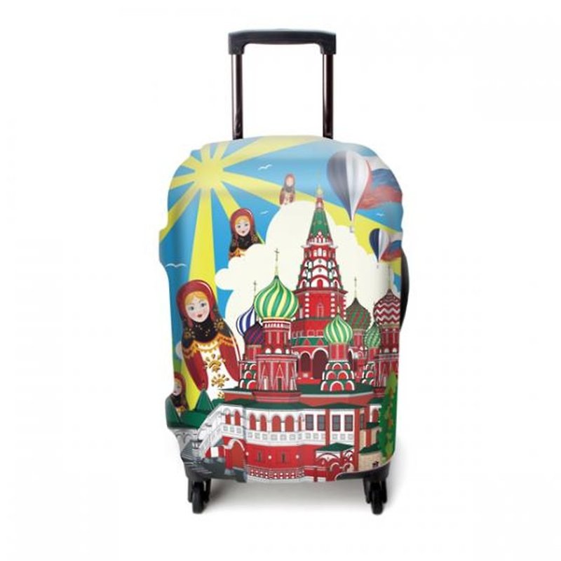 Elastic case set│Russia【L size】 - กระเป๋าเดินทาง/ผ้าคลุม - วัสดุอื่นๆ สีม่วง