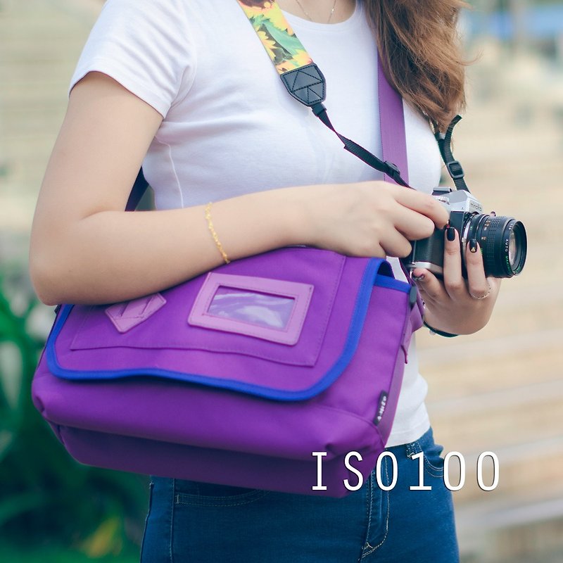 相機袋 攝影 彩色 微單 無反 相機袋 微單包 橙色 紫色 - 相機袋 - 防水材質 多色
