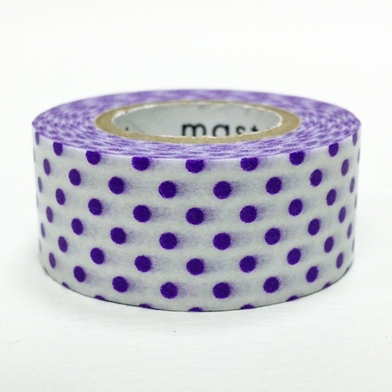 Mastee and paper tape Basic Overseas [Shuiyu-Blue Violet (MST-MKT139-PL)] - มาสกิ้งเทป - กระดาษ สีม่วง
