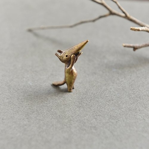 あなたはそれが少しでもキツネ/真鍮/食料品/ヒーリング言いたいです