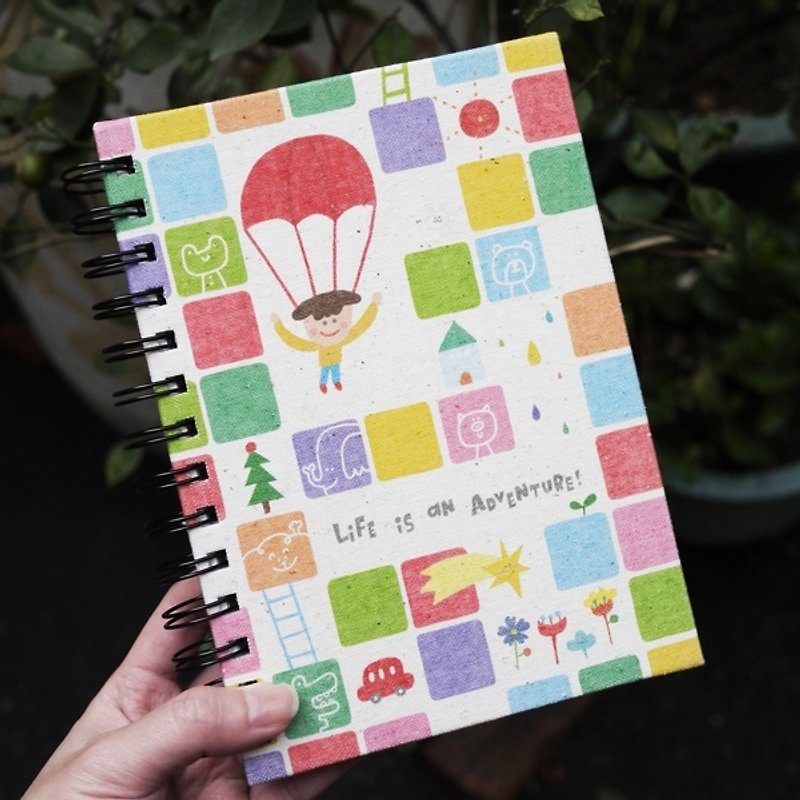 P714 good use calendar 5 generations Life is an Adventure /// - Notebooks & Journals - Paper Multicolor