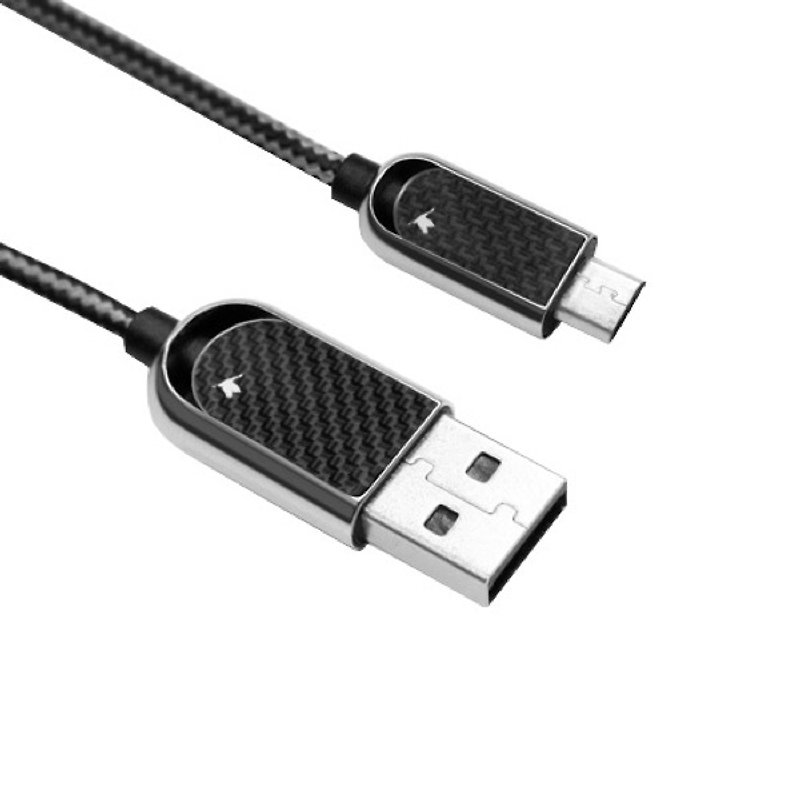 monCarbone Micro-USB 傳輸線 - 其他 - 其他材質 黑色