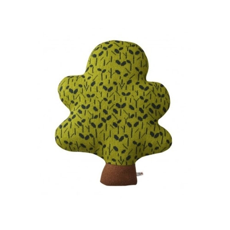 OAK LEAF TREE warm forest-based modeling pillow (large) - Oak | Donna Wilson - Pillows & Cushions - Other Materials 