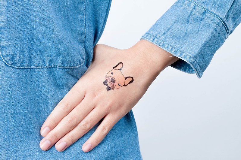 Surprise Tattoos / Watch chain   懷錶手鍊 刺青 紋身貼紙 - 紋身貼紙 - 紙 多色