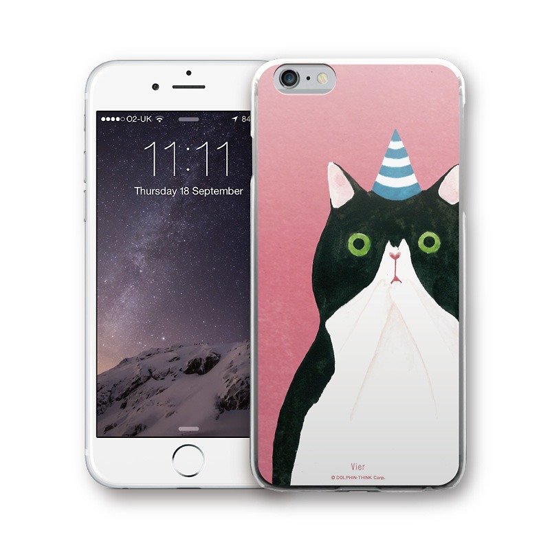PIXOSTYLE iPhone 6 / 6S Plus Original Design Case - Vier PSIP6P-356 - Phone Cases - Plastic Pink