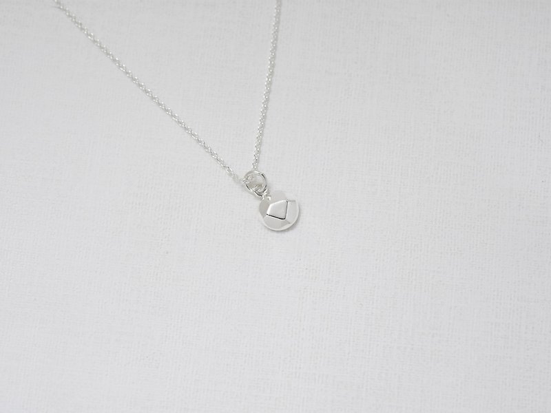 Pebble (925 sterling silver necklace) - Cpercent handmade jewelry - Necklaces - Sterling Silver Silver