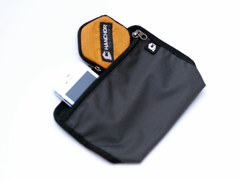 ポケットS（片岩メッセンジャーバッグ排他取り外し可能付属品） - ダークグレイ - その他 - 防水素材 グレー