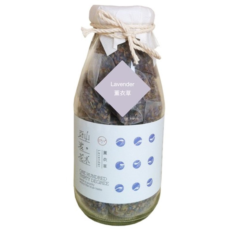 百山渡-薰衣草 (三角立體茶包10入) Lavender - 茶葉/茶包/水果茶 - 植物．花 白色